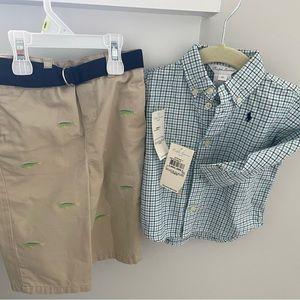 NWT Ralph Lauren Boys Outfit